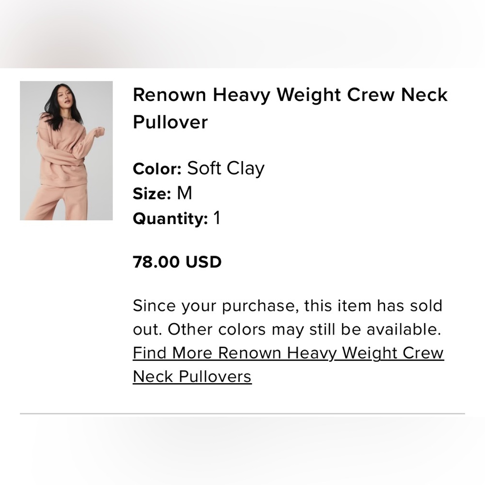 Renown Heavy Weight Crew Neck
Pullover - Picture 5 of 5